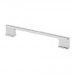 THIN SQUARE CABINET PULL HANDLE CHROME