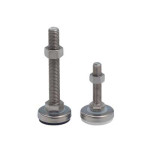 LEVELING GLIDE WITH RUBBER PAD, ADWS40-8-60