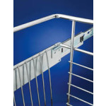 Pull-Out Closet Baskets, 24W x 14D x 18HChromeWire