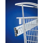 Pull-Out Closet Baskets, 24W x 16D x 11HChromeWire