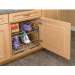 16 in. Wire Fan Pants RackChromeWire