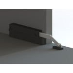 COMPACT SOFT-DOWN STAY, CSD-10-TV-L-BL