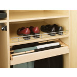 17 in. Wire Shoe Rail -Bulk 10 ChromeWire