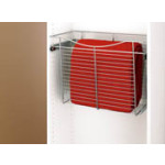 Pull-Out Closet Baskets, 18W x 12D x 18HChromeWire