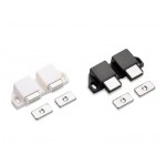 ML-30W/WHT, MAGNETIC TOUCH LATCH - WHITE