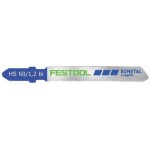 Festool 486556, HS 60/1.2 bi Metal-Cutting Jigsaw Blades, 2-3/8 Inch, 21 TPI, 5-pack