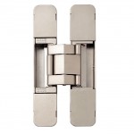 3-WAY ADJUSTABLE CONCEALED HINGE, Dull Nickel, HES3D-E190DN