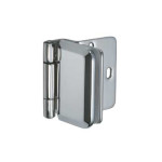HALF OVERLAY GLASS DOOR HINGE, XL-GH03-48-8CR