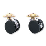 TWIN WHEEL CASTER, PLATE TYPE, GX-60-P