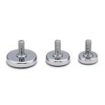 LEVELING GLIDE W/ RUBBER PAD, MKR-40