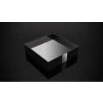 BA0297-202, One Square Tray W 8 5/8"x D 8 5/8"x H 2 1/8"Black
