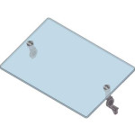 SHELF SUPPORT FOR GLASS (ANGLE ADJUSTABLE), XL-US02-S003