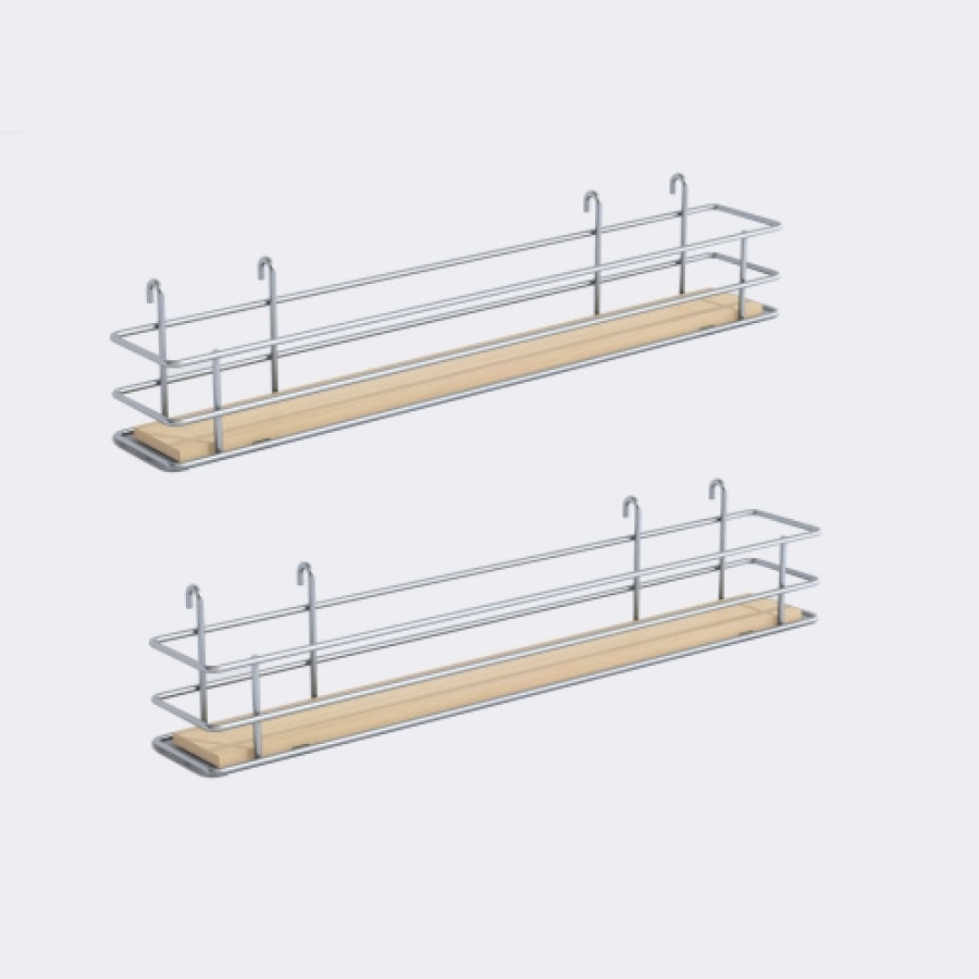 DSA basket Set2 W 3-3/8" Scalea Maple silver