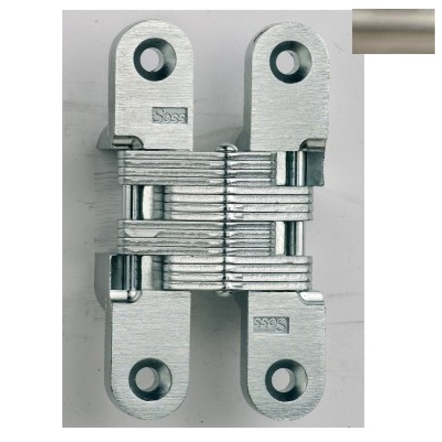 MODEL 212SS STAINLESS STEEL INVISIBLE HINGE Finish Satin Stainless Steel