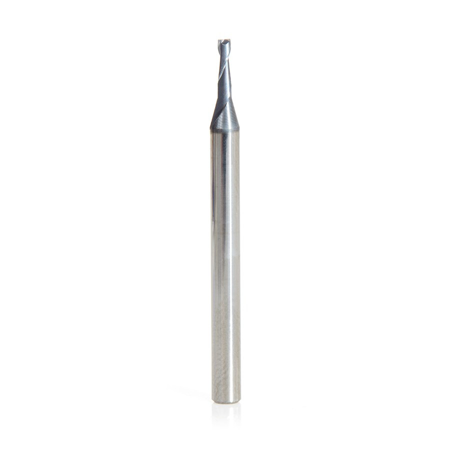 51669 AlTiN Coated CNC Steel, Stainless Steel & Composite Square Mini End Mill 0.055 Dia x 0.267 x 1/8 Shank