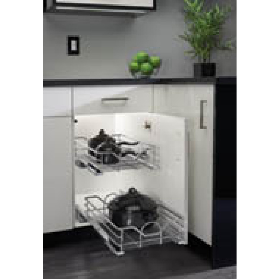 21 in. Pullout Basket with Soft-Close