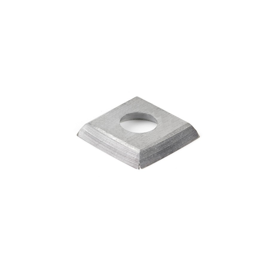 RCK-13 Solid Carbide 4 Cutting Edges with Radius and Rounded Edges Insert Replacement Knife, General Purpose, 15 x 15 x 2.5mm
