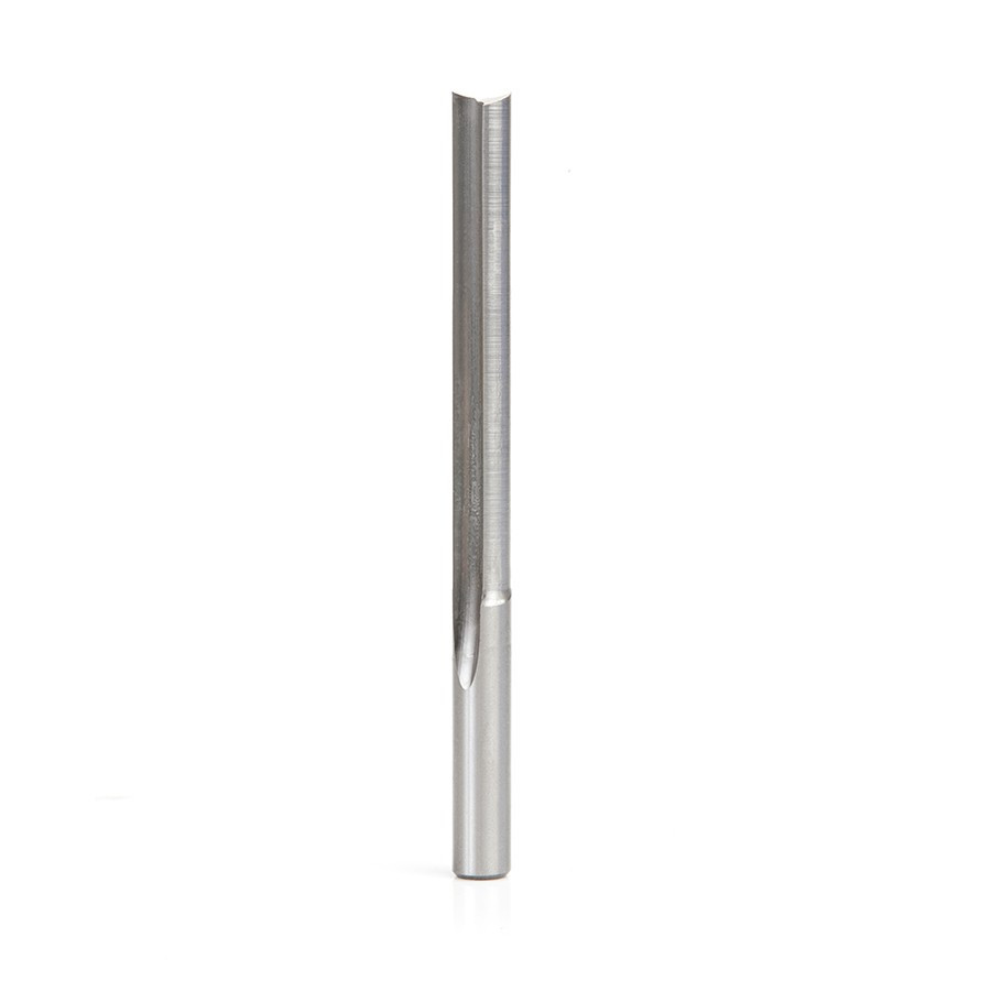 HSS1605 HSS Double Straight 'O' Flute Plastic Cutting 1/4 Dia x 2 x 1/4 Inch Shank