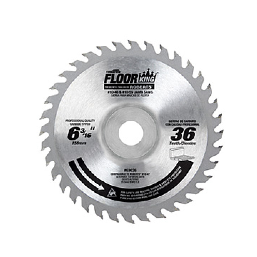 63020 Floor King™ Carbide Tipped Saw Blade Comparable to Roberts 10-47-2, Designed for Jamb/Undercut Saws 10-46 & 10-55
