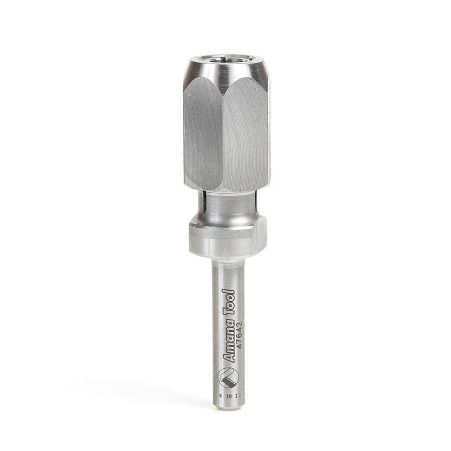 47642 1/4 Inch Shank CNC Extension Adapter for 1/4 Inch Shank Router Bits