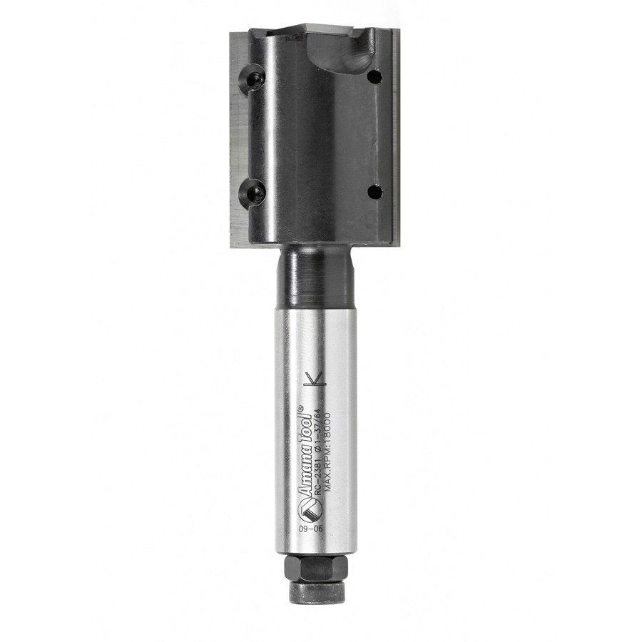 RC-2381 CNC Insert Straight Rabbeting 2+2 Design x 1-1/2 Dia x 2 Inch x 3/4 Shank