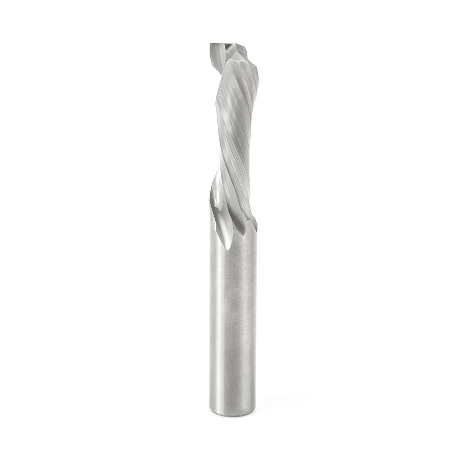 46324 CNC Solid Carbide Compression Spiral 3/8 Dia x 7/8 x 3/8 Shank x 3 Inch Long Single Flute Router Bit