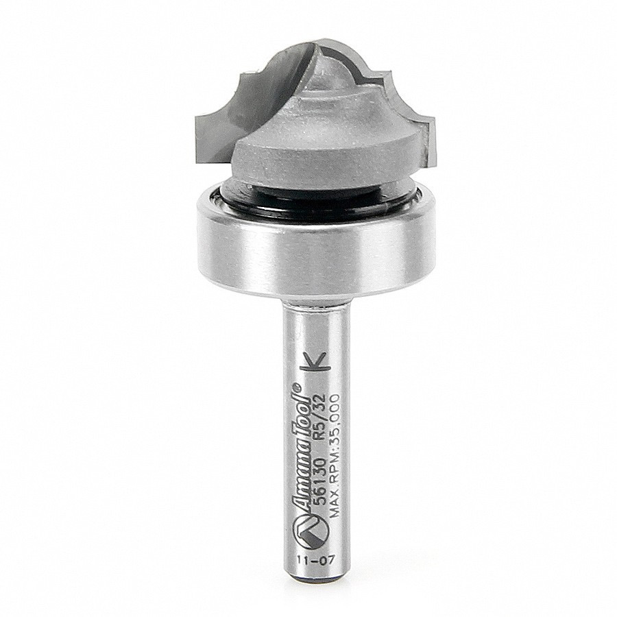 56130 Carbide Tipped Classical Plunge with Upper BB 5/32 Radius x 7/8 Dia x 1/2 x 1/4 Inch Shank