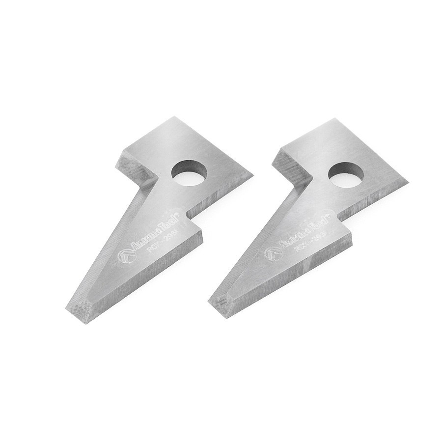 RCK-296L Pair of Solid Carbide Traditional Insert Knives for Insert Profile-Counter Set