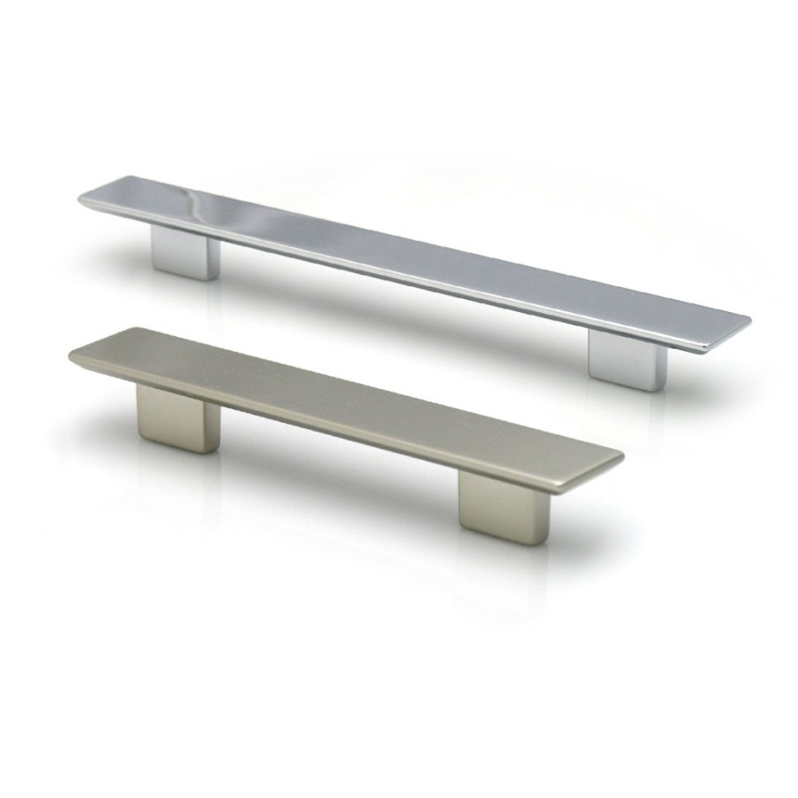LONG RECTANGULAR PULL CHROME