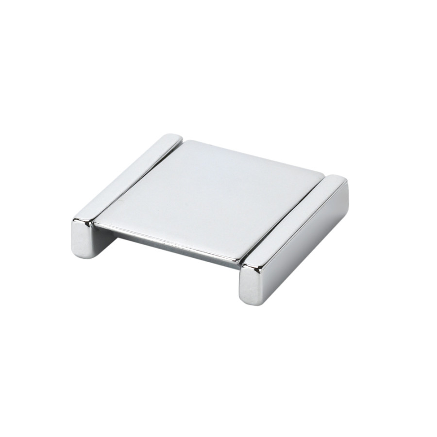 SMALL SQUARE FOLDING PULL CHROME