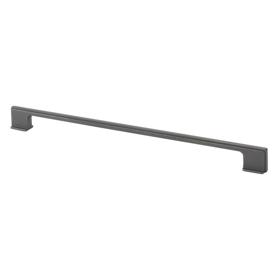 THIN SQUARE CABINET PULL HANDLE DARK BRONZE