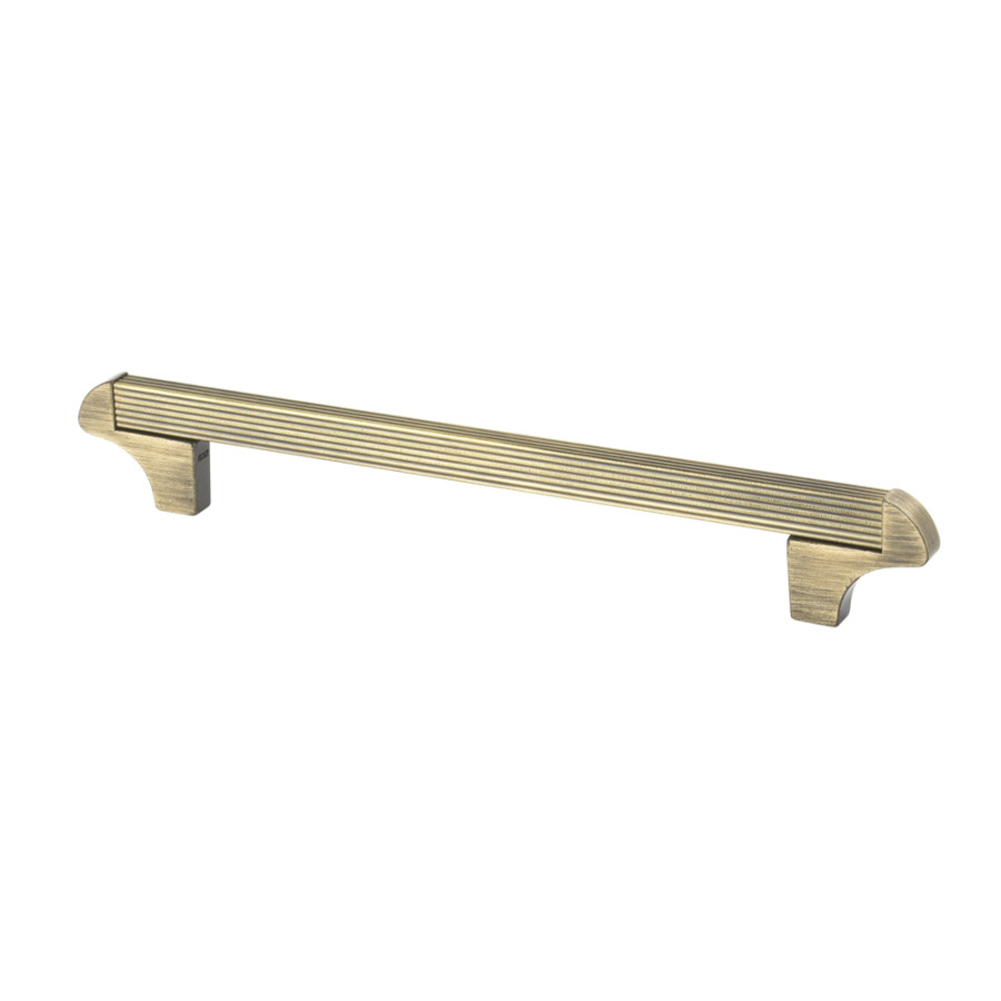 SQUARE TRANSITIONAL CABINET PULL ANTIQUE BRONZE