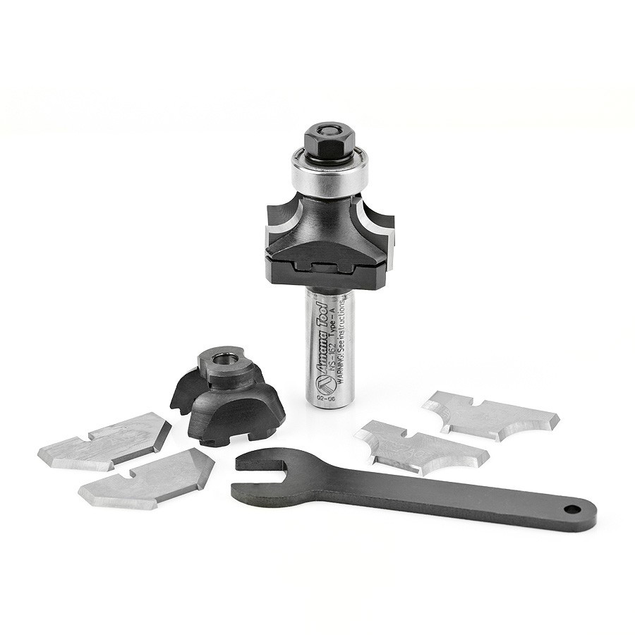 NS-162 Nova Body Type A Edge Form 1/2 Inch Shank Routing Set
