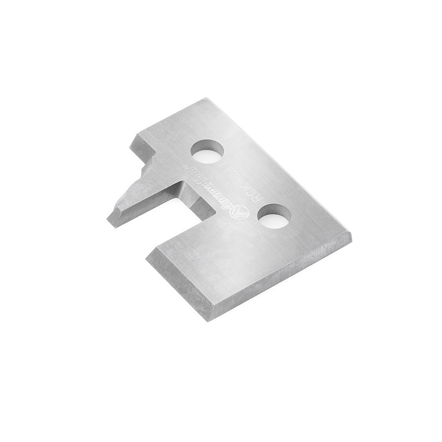 RCK-211 CNC Solid Carbide Insert Knife for Ogee Fillet Stile and Rail with Eased Edge RC-1130 - Material Size 3/4 1-3/16