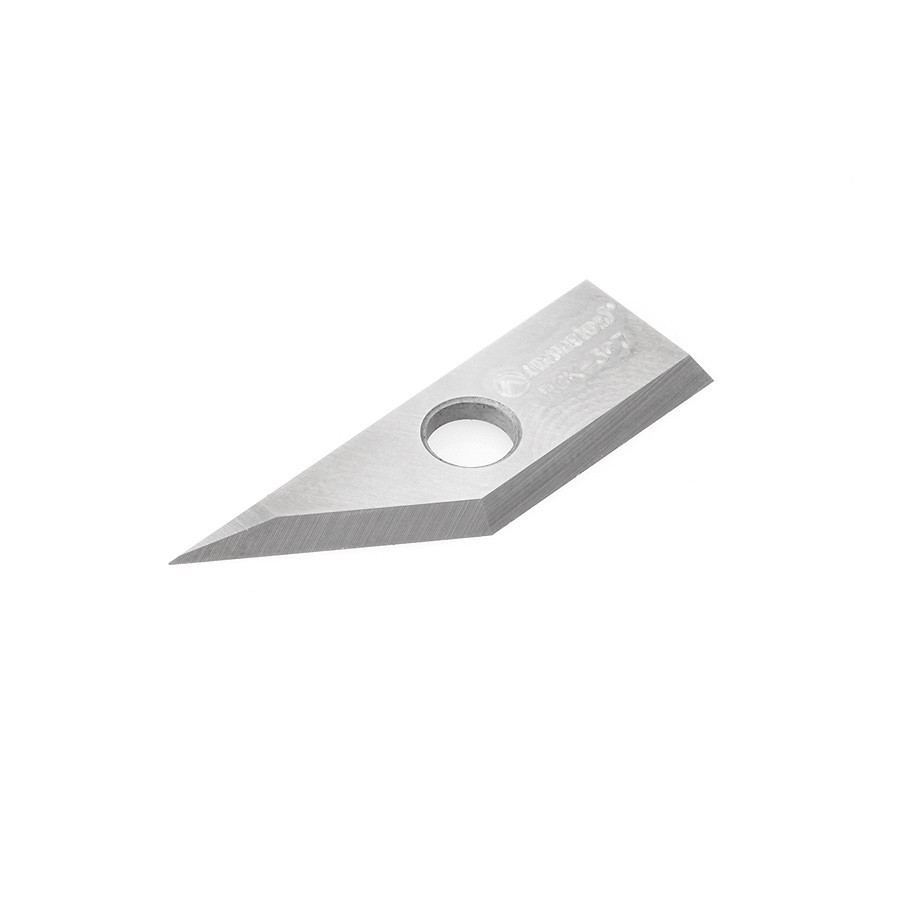 RCK-367 Solid Carbide V Groove Insert MDF Knife 27x9x1.5mm for RC-1040