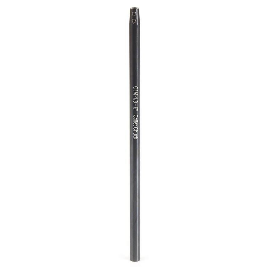 TE-132 CNC Narrow Reach Tool Holder Extension 1/4 Shank, 6 Inch Length, 1/8 Inch Inner Dia