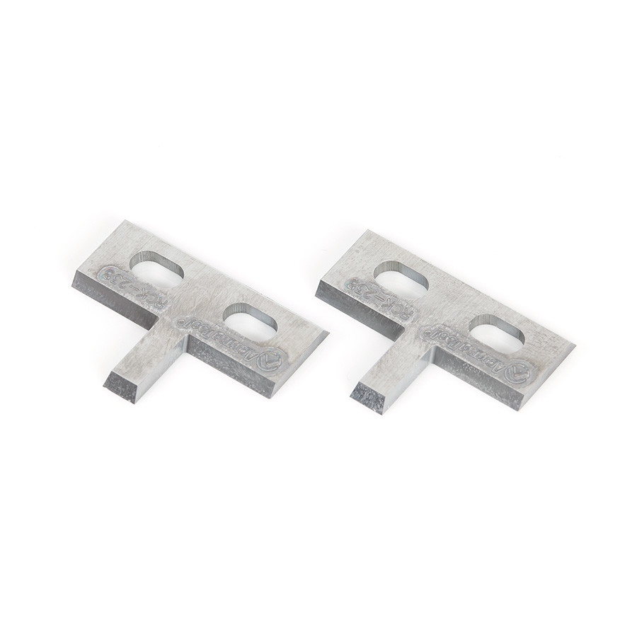 RCK-238 Pair of Insert Carbide Knives for Adjustable Tongue & Groove no. 61218