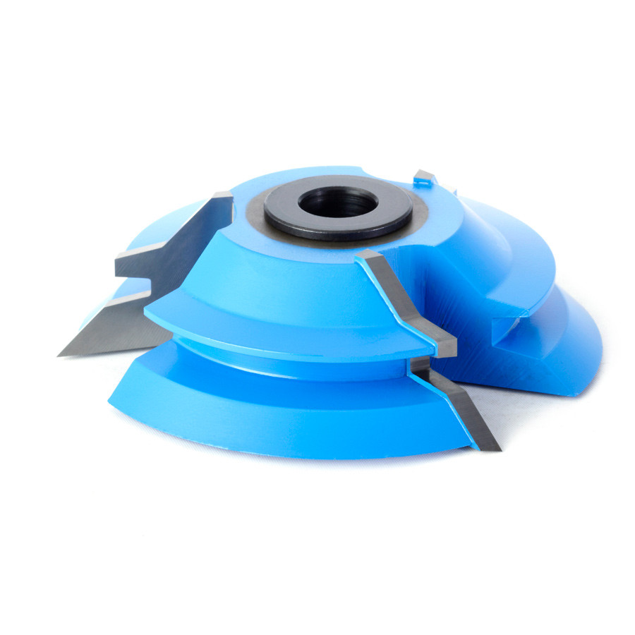 998 Carbide Tipped 3-Wing Lock Miter 45 Deg x 3-3/4 Dia x 1 x 1/2 & 3/4 Bore