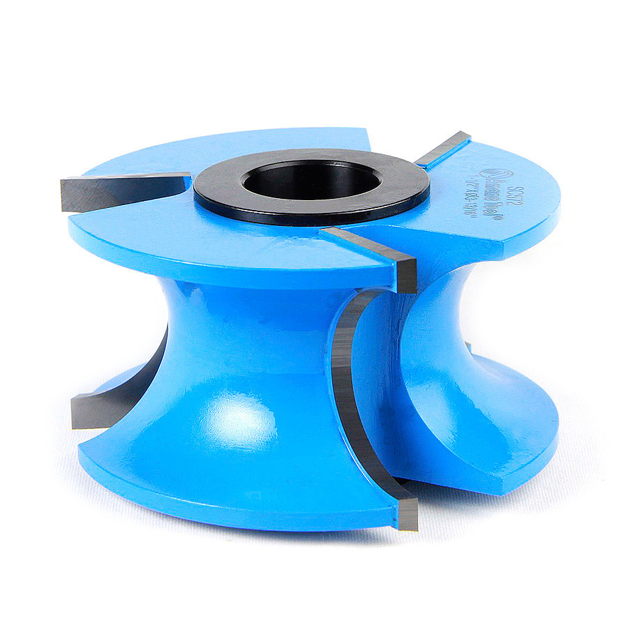 SC572 Carbide Tipped 3-Wing Bullnose 3/4 Radius x 1-1/2 Bead Radius x 3-13/16 Dia x 2 x 1 & 1-1/4 Bore