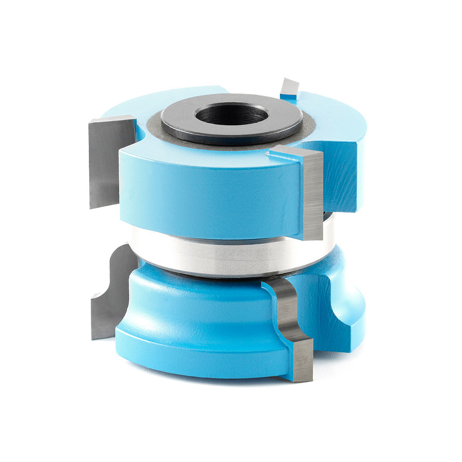 939 Carbide Tipped 3-Wing Window Sash 2 Dia x 1-5/8 x 1/4 Radius x 1/2 & 3/4 Bore