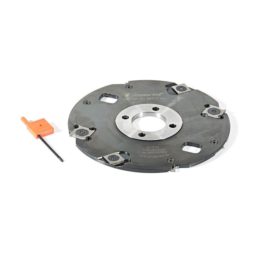 61775 Insert Carbide Aluminum Raised Panel 150mm Dia x 5mm