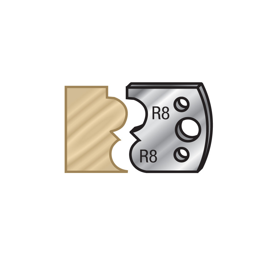 64F028 Pair of 40mm Steel Knives for Profile Pro Inserts