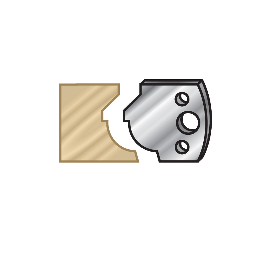 64F037 Pair of 40mm Steel Knives for Profile Pro Inserts