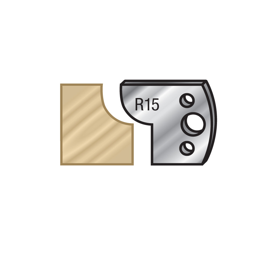 64F057 Pair of 40mm Steel Knives for Profile Pro Inserts