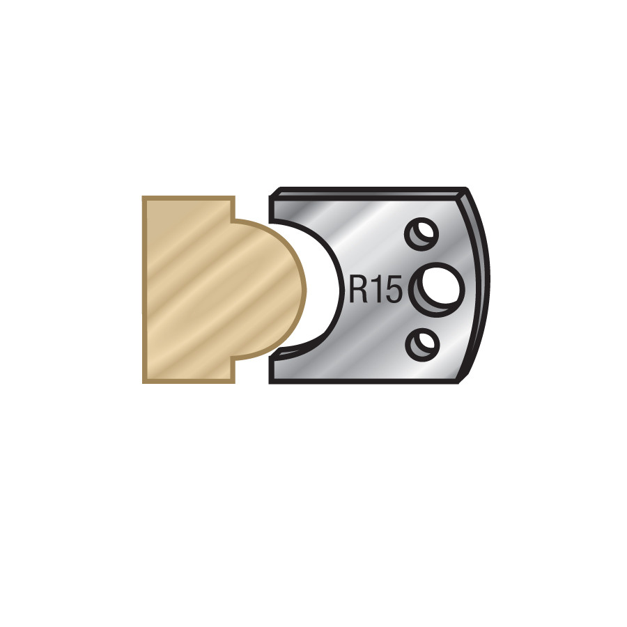 64F066 Pair of 40mm Steel Knives for Profile Pro Inserts