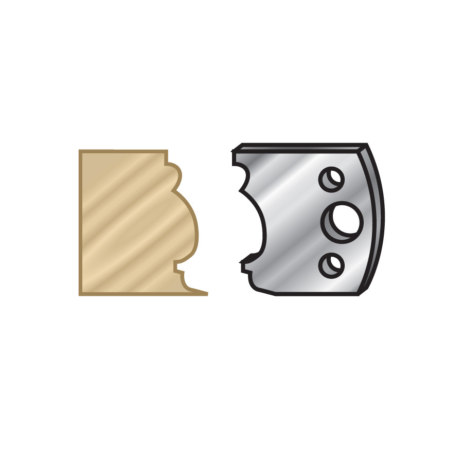 64F104 Pair of 40mm Steel Knives for Profile Pro Inserts