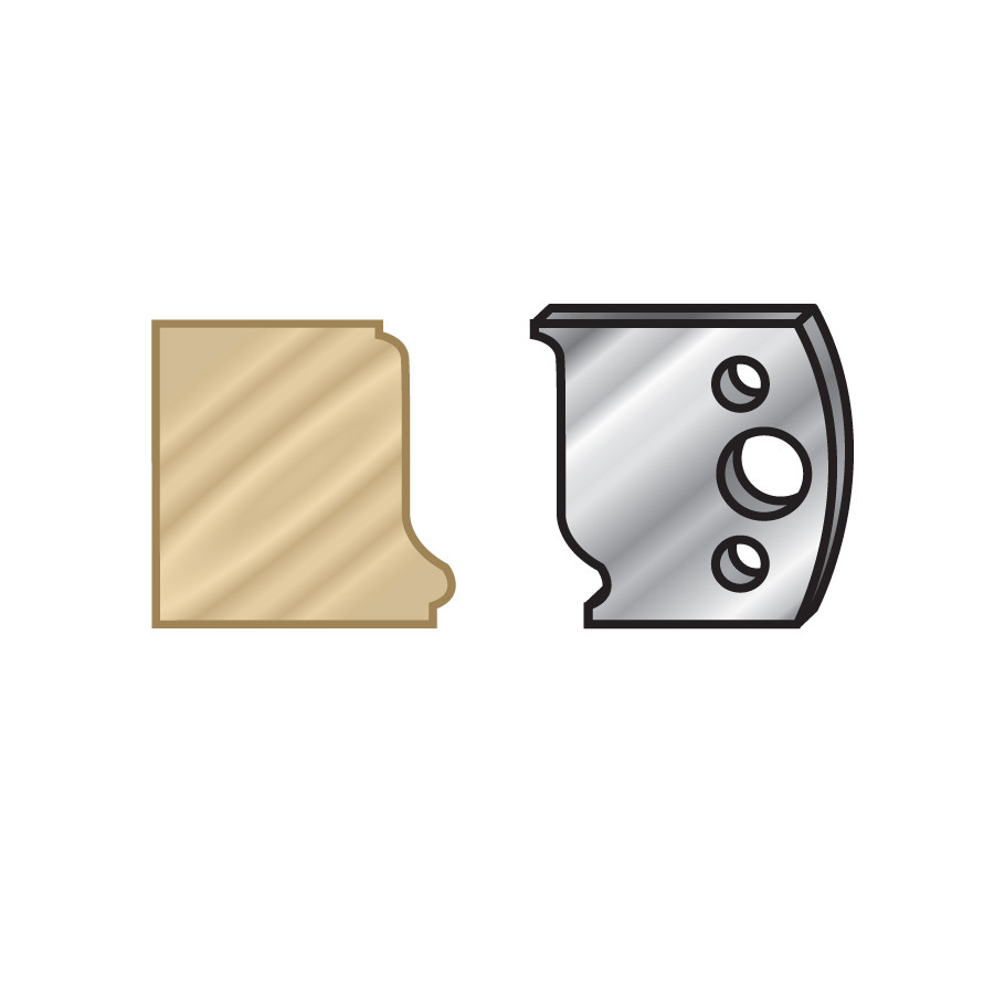 64F110 Pair of 40mm Steel Knives for Profile Pro Inserts