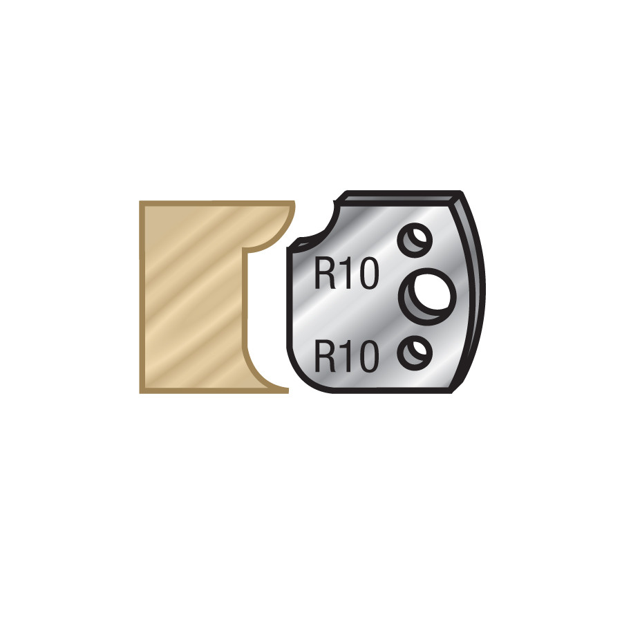 64F175 Pair of 40mm Steel Knives for Profile Pro Inserts