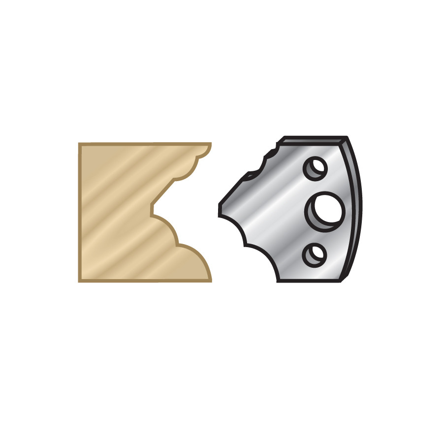 64F125 Pair of 40mm Steel Knives for Profile Pro Inserts