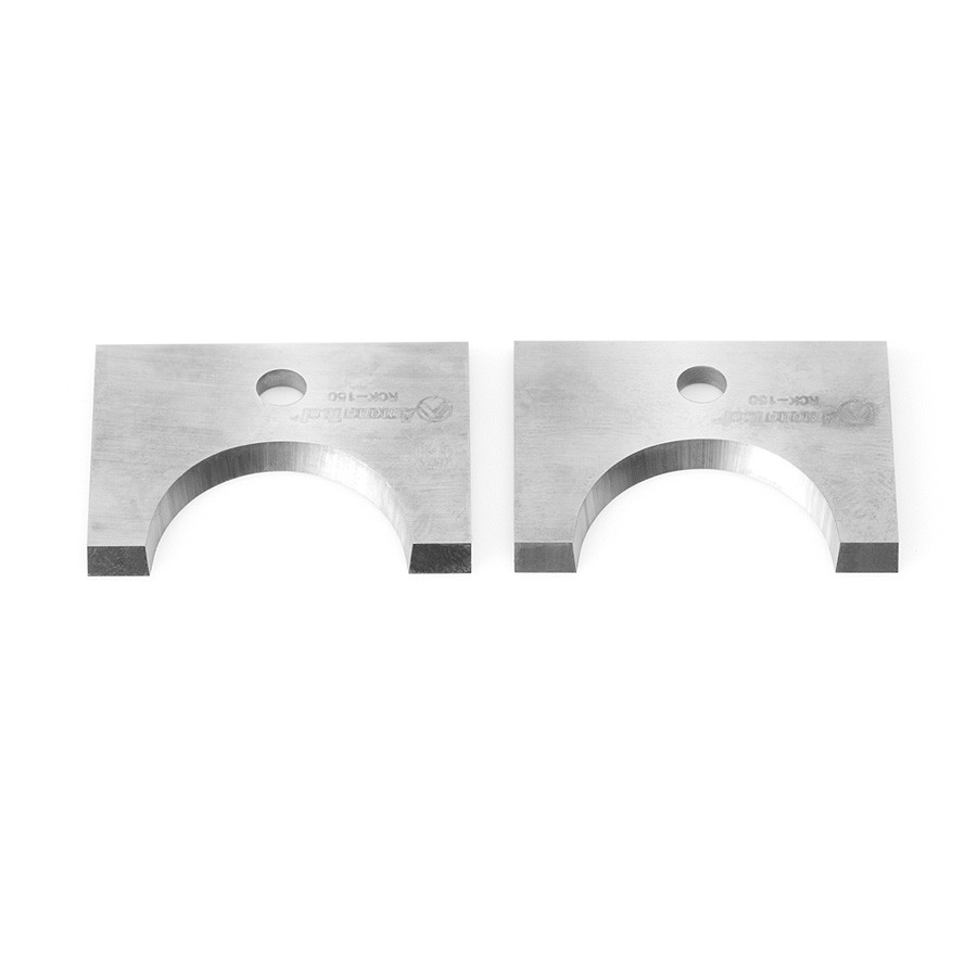 RCK-150 Pair of 10mm Radius Solid Carbide Knives for Insert Beading Profile no. 61120
